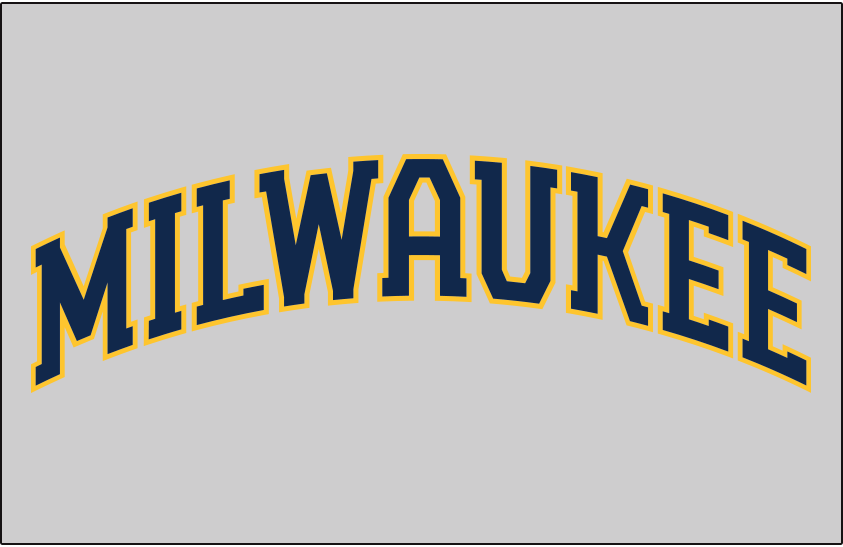 Milwaukee Brewers 2020-Pres Jersey Logo 01 vinyl decal